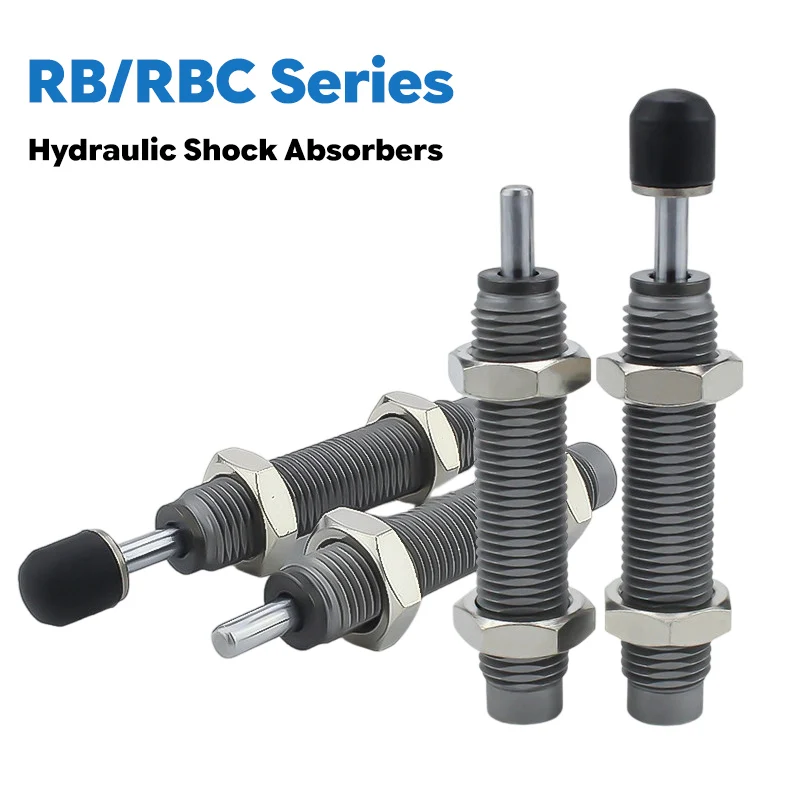 

RB RBC Series Hydraulic Shock Absorber Pneumatic Pneumatic Hydraulic Buffer RB0805 RB0604 RB0806 RB2015 with Cap RBC1412 RBC2015