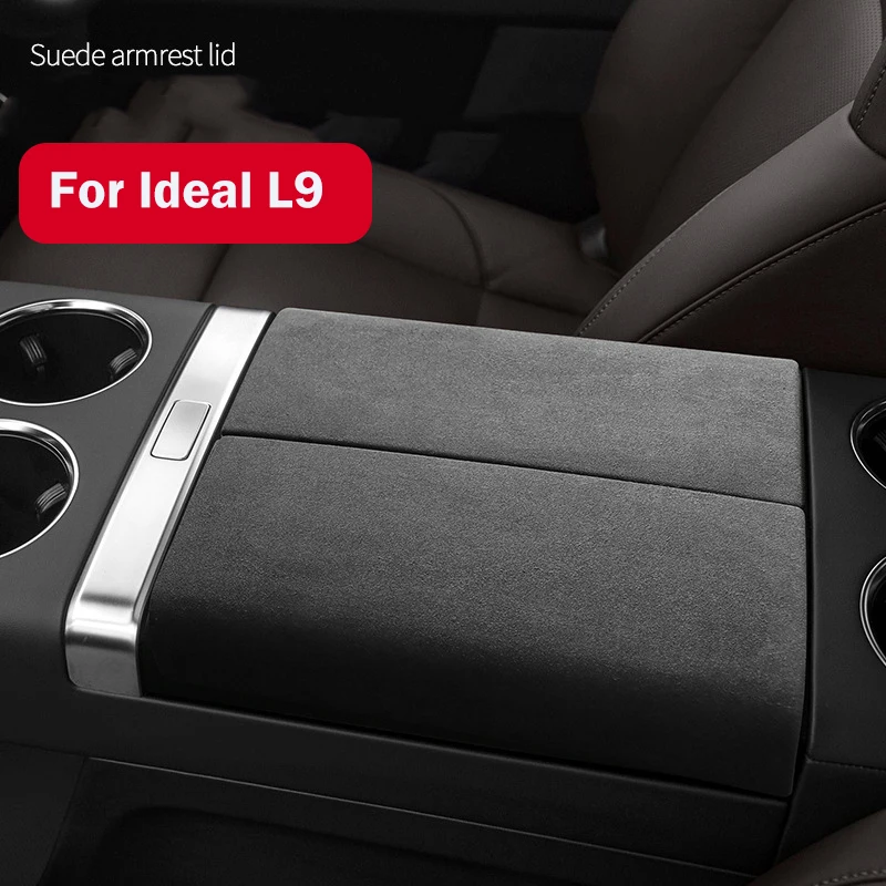 

For Leading Ideal LiXiang L7 L8 L9 2022-23 Car Inierior Central Console Armrest Box Lid Gear Lever Cover Mouldings Acccessories