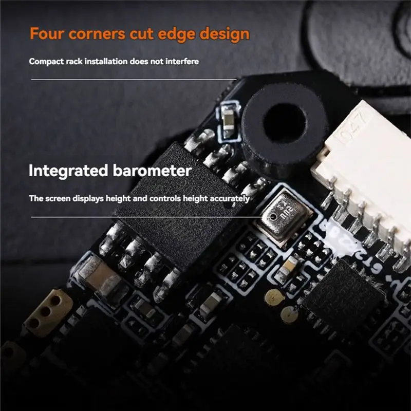 ABUM-F7 45A AIO Flight Controller STM32F722 Onboard MPU6500 Gyroscope 25.5X25.5Mm BLHELIS 3-6S For RC FPV Racing Drone