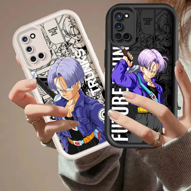 

Anime D-Dragon Balls Trunks Cover For OPPO A96 A95 A92 A77 A74 A73 A72 A58 A57 A55 A54 A53 A52 Eye Ladder Phone Case