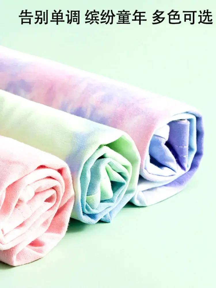 T-shirt con tintura Sailor Moon per ragazze, cartoni animati, vestiti stampati, moda, abbigliamento comodo, top, magliette estive per bambini, regali di compleanno