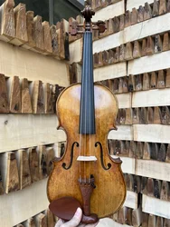 Professional Vintage 4/4 Violin Cкрипка 4/4 كمان 바이올린 Hand Made Musical Instrument Keman Free violin case&Bow A118