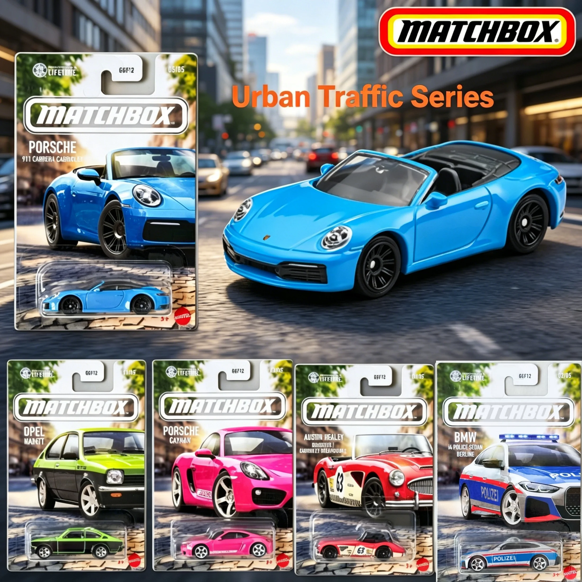 

2026 Matchbox GGF12 Porsche Cayman Alloy Car Model Collectible Diecast Vehicle Toy Non-Remote Control Model Car - AliExpress 26