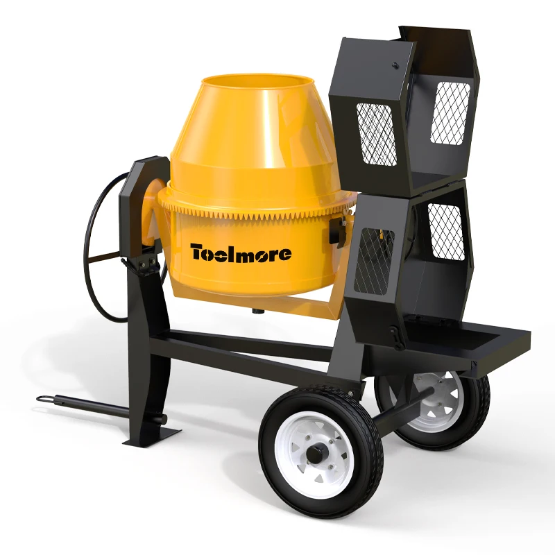 Hot Sale 350L 2.2KW Electric Concrete Mixer High Quality Wear Resistant Portable for Commercial Construction