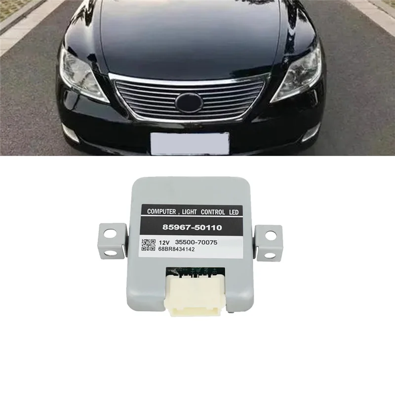 M93K-85967-50110 Computer Headlight Control LED Module For Toyota Lexus LS460 LS600H 2012-2016 LX570 Rc200t GX400 35500-70075 Pa - Image 2