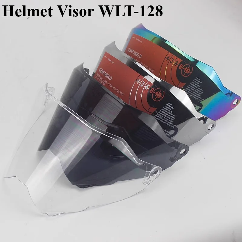 

Helmet Visor WLT-128 Motorcycle Helmet Visor Capacete De Moto Full Face Helmet Motorcycle Accessories Shield Lens