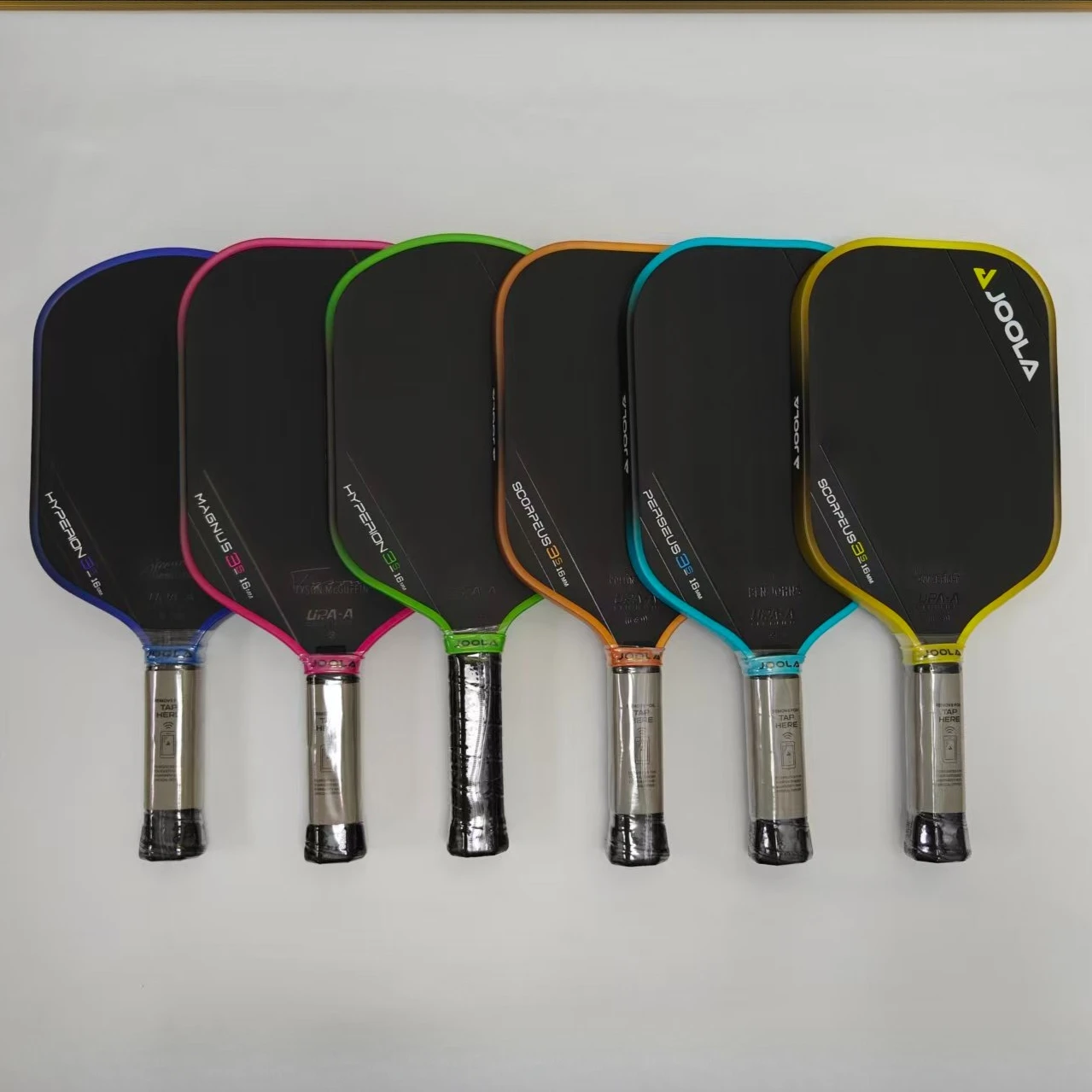 

JOOLA Ben Johns Hyperion 3S Pickleball Paddles 16mm Raw Carbon Fiber Surface for Power and Spin with Control UPA-A Approved