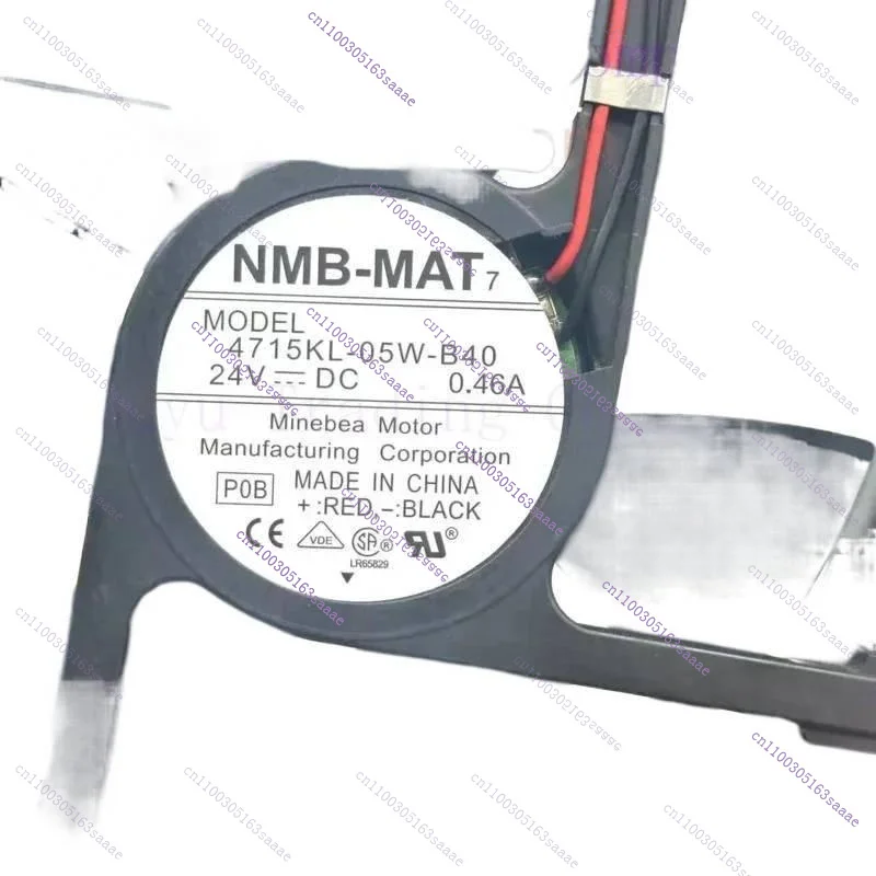 120x120x38 мм 2-проводной охлаждающий вентилятор для сервера ДЛЯ NMB 4715KL-05W-B40 P0B DC 24 В 0,46 А