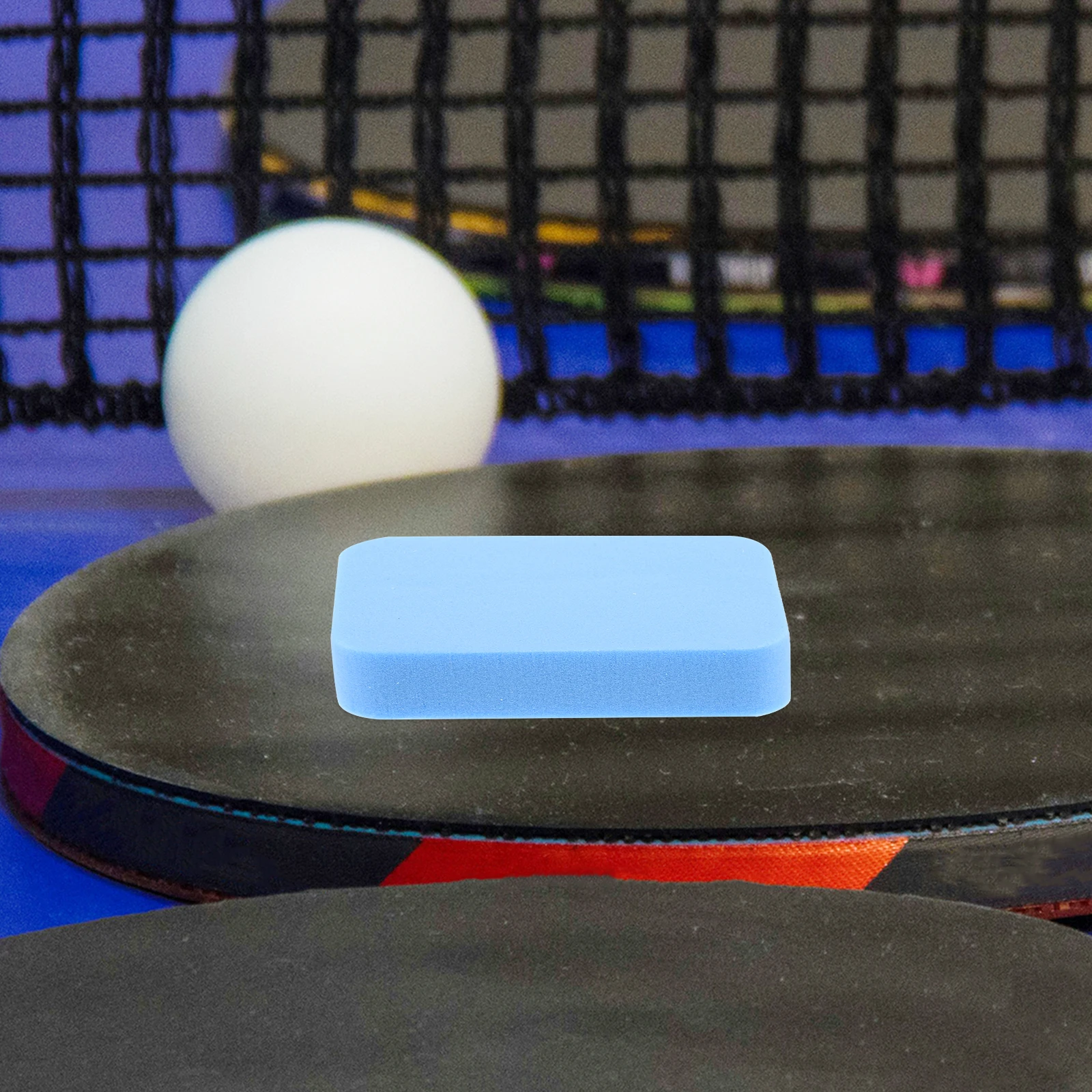 

Table Tennis Racket Cleaning Glue Paddle Eraser Blue Wet Sponge Professional Bat Antiwear Rubber Scrubber Tool