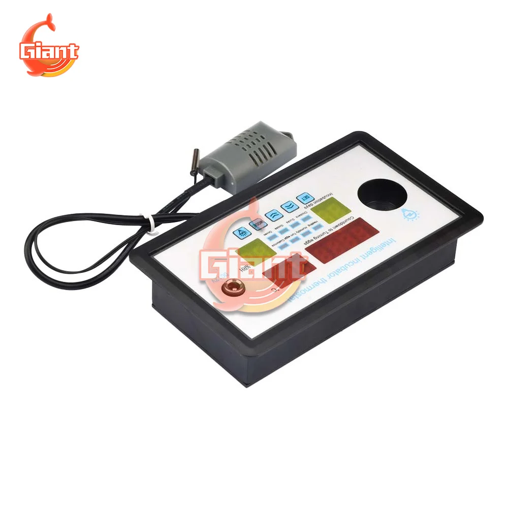Imagem -04 - Multifuncional Ovo Incubadora Controlador Temperatura Automática Controle de Umidade Termostato Incubação ac 110220v dc 12v W9005