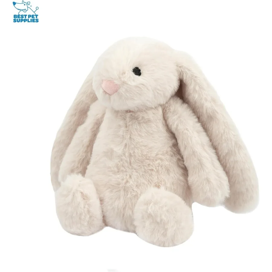 Giocattolo interattivo per cani Bunny Buddy con caratteristiche increspate e cigolanti per cuccioli o cani di razza piccola e media Simpatico peluche Interac