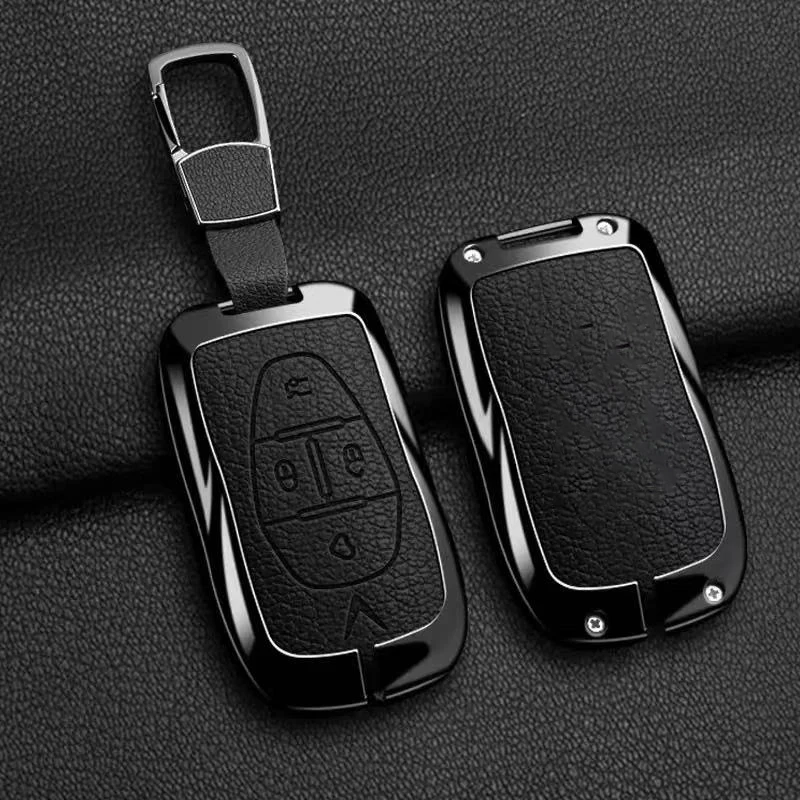 حافظة مفاتيح السيارة من سبائك الزنك ، Vinfast VF3 5 6 7 8 9 31EV 32EV 33EV LUX A2.0 SA2.0 V8 غطاء حماية مفتاح السيارة ملحقات سلسلة المفاتيح