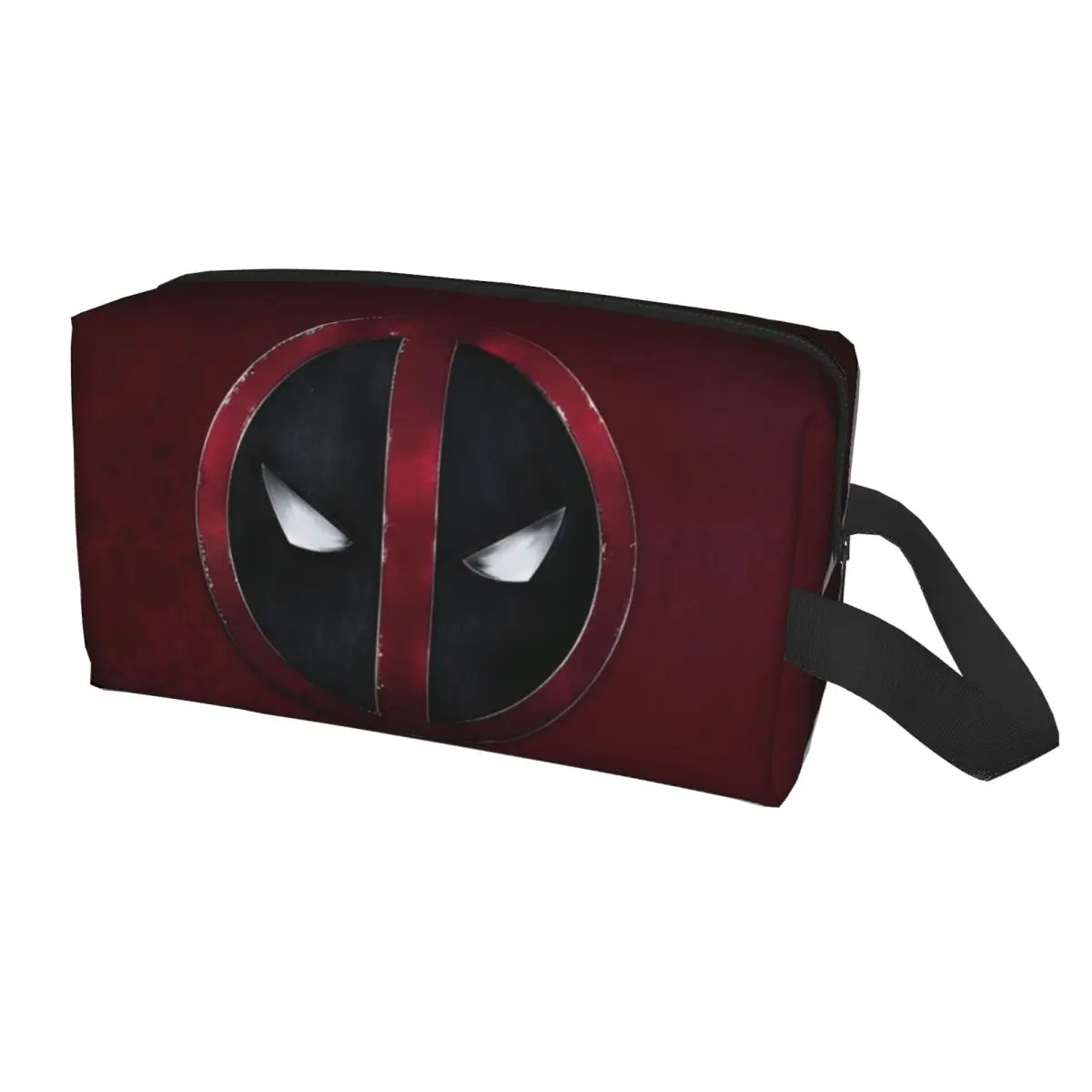 Superhero Deadpool Theme Cartoon Storage Organizers Women For Makeups Print Makeup Pouch Travel Multi-purpose Cosmetic Bags