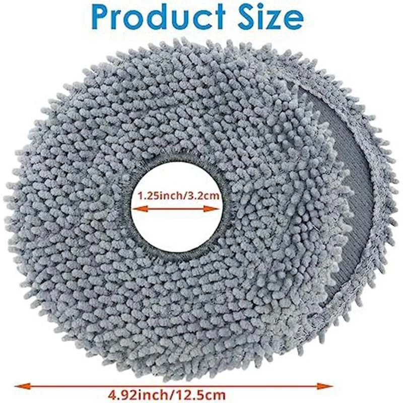 แผ่นซับสูญญากาศสำหรับ roborock Q Revo หุ่นยนต์ดูดฝุ่นอะไหล่