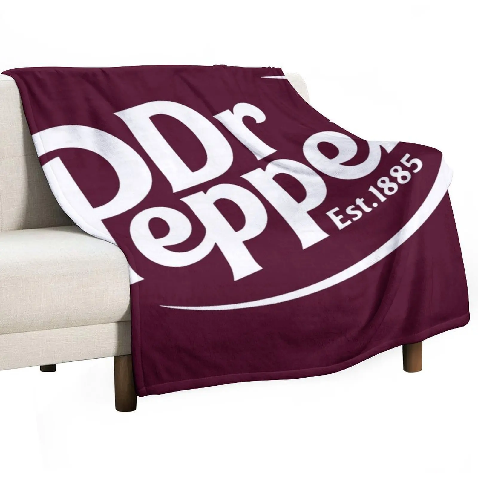 

Dr Pepper Soda Throw Blanket Fuzzy Plush Throw Blanket for Sofa Chair