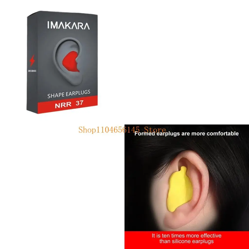 

5asd Earplugs Noise Sensitivity Provide Comfort Silence for Sleep & Study Night Rest