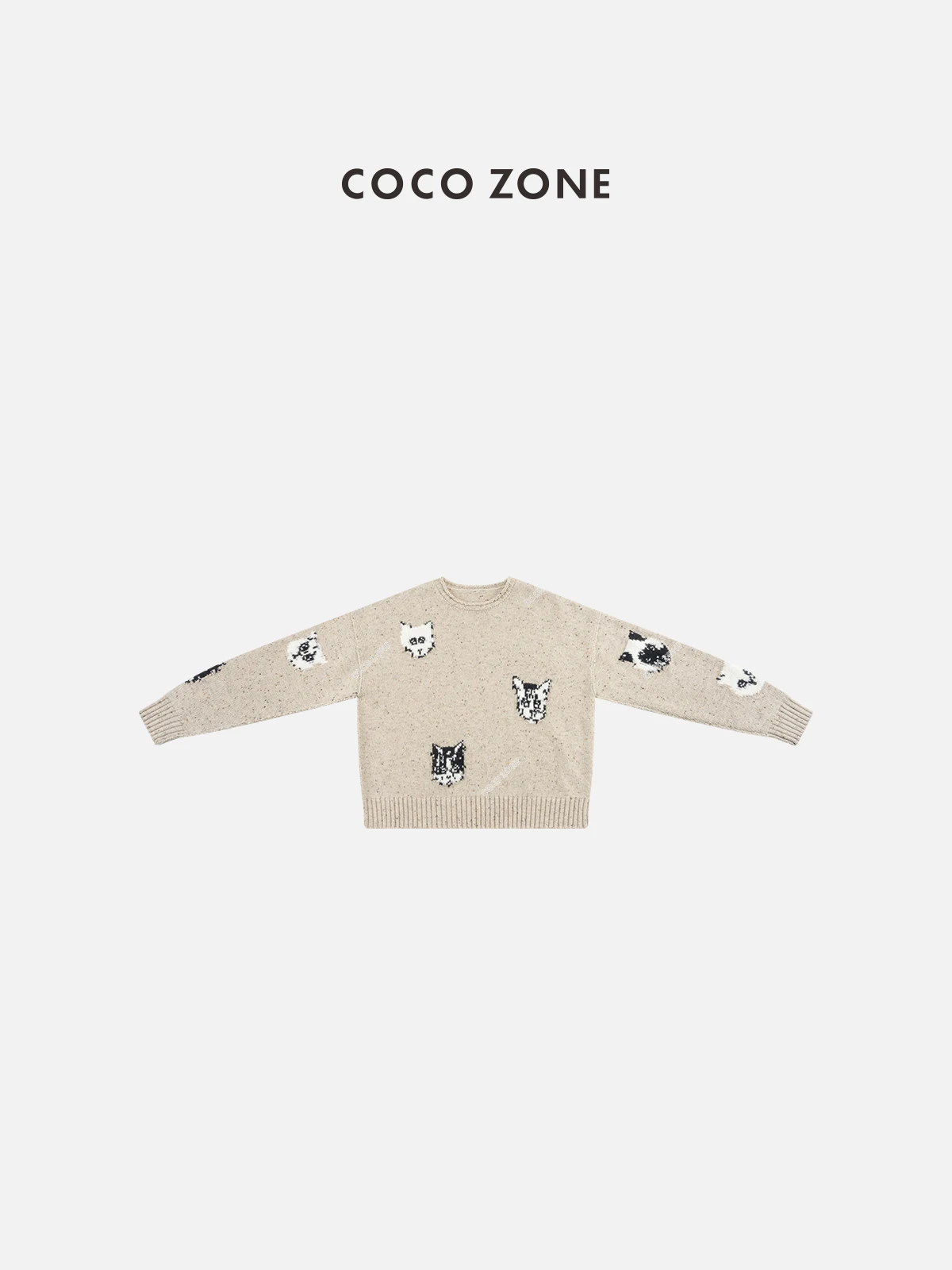 

Мягкий вязаный свитер с длинными рукавами для женщин, повседневный, с круглым вырезом, удобный, весенний, новый, в стиле ZONE Liu, для отдыха и досуга, модный