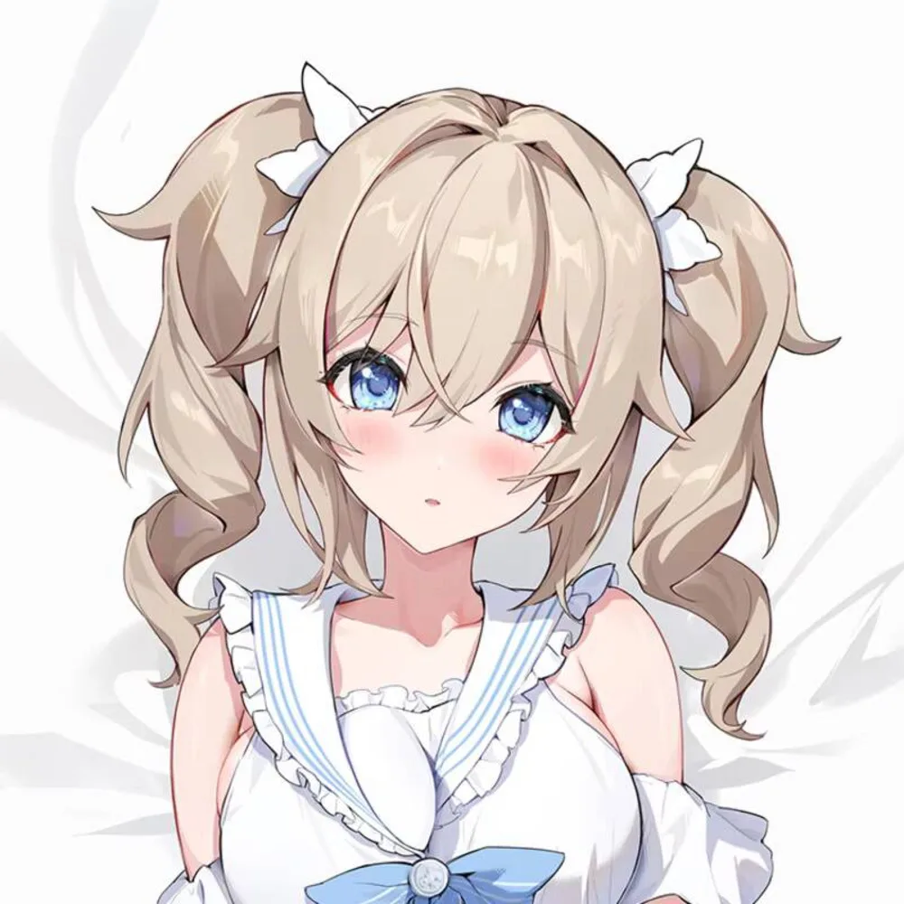 

Cute Anime Genshin Impact Barbara Gunnhildr Dakimakura Hugging Body Pillow Case Otaku Cushion Cover Kawaii High Quality