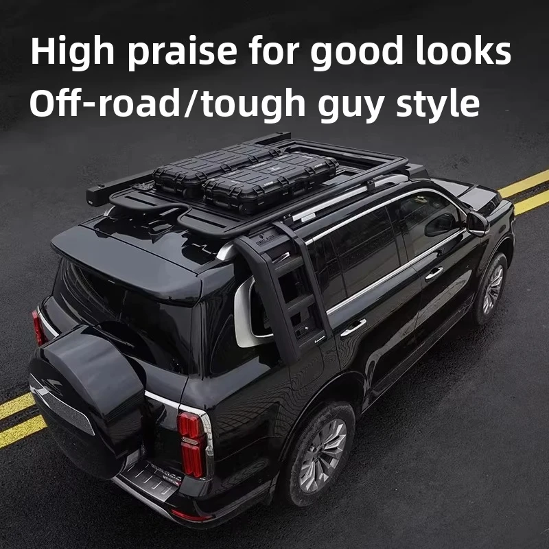 Roof Rack, Modified Expansion Platform, Ladder, Side Awning and Storage Box for Tank 500 Hi4-Z/T