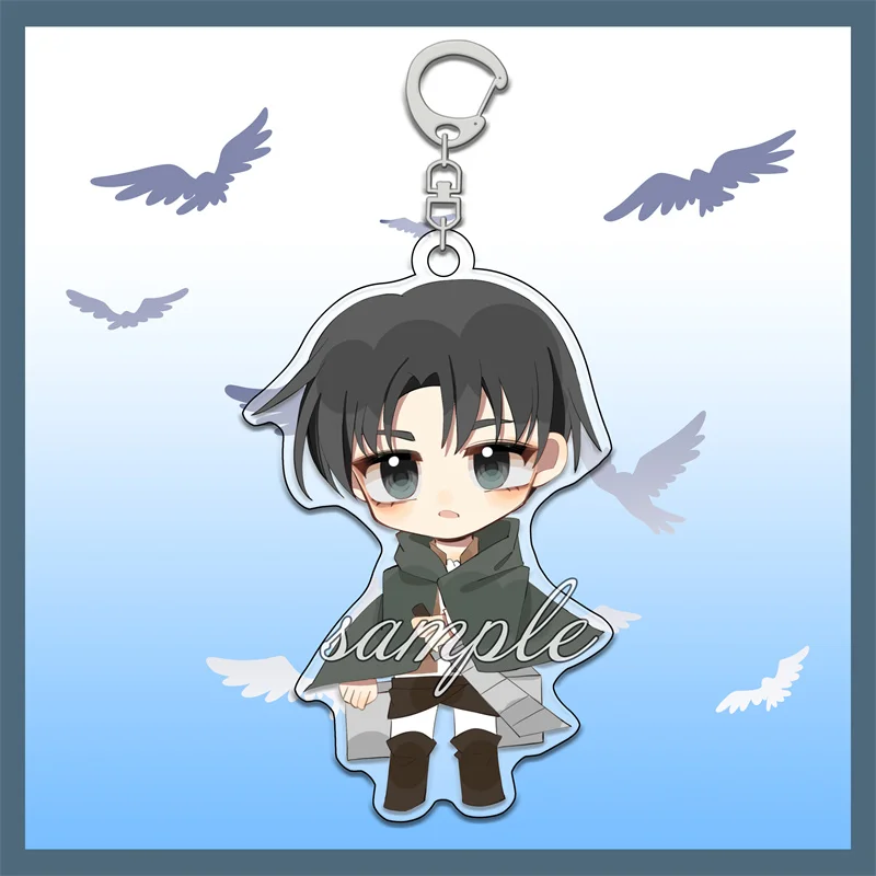 อนิเมะ shingeki NO kyojin/โจมตียักษ์ Levi Ackerman Eren Jaeger คอสเพลย์ตราโคมไฟอะคริลิก Ambitus