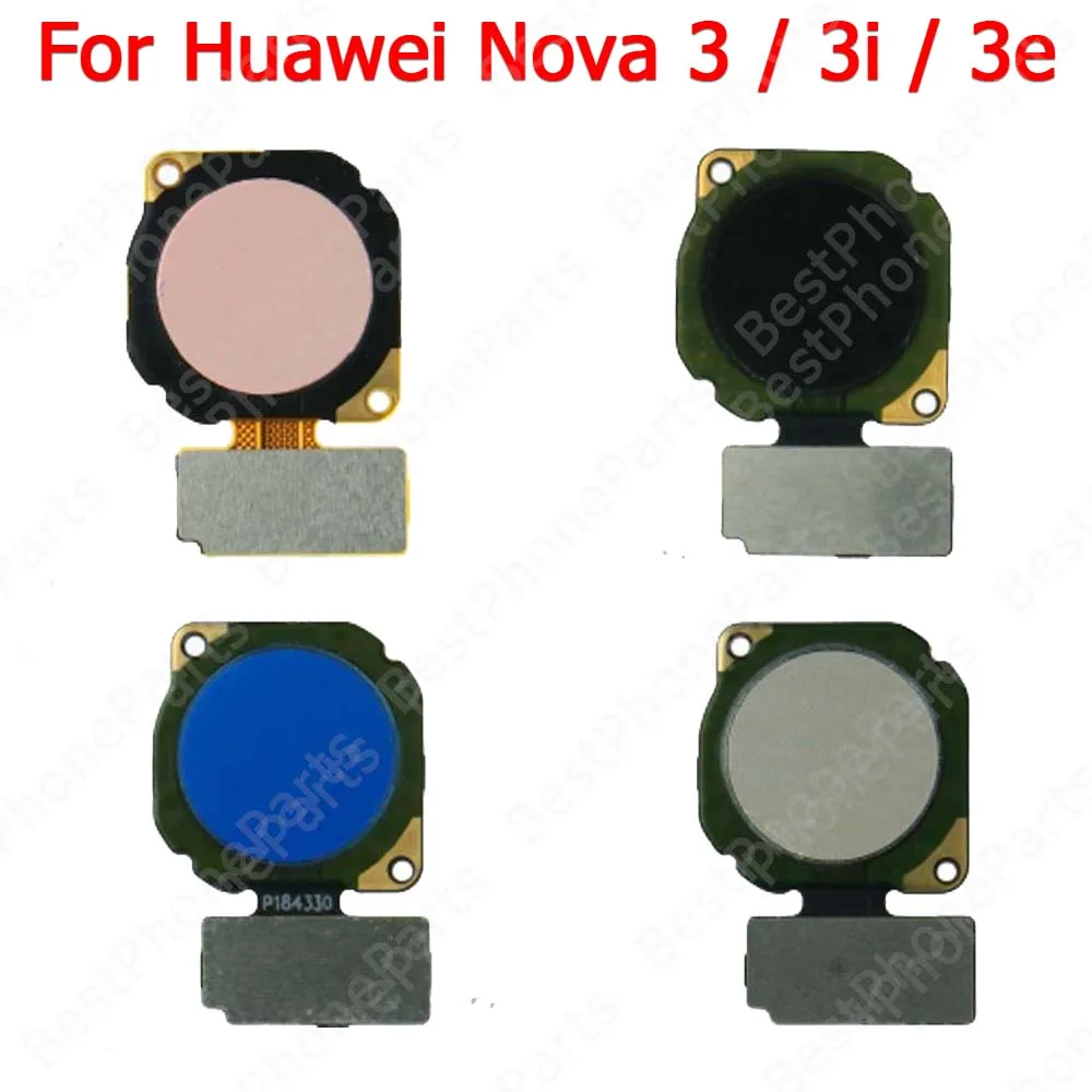 Fingerprint Sensor For Huawei Nova 3i 3e 3 Return Key New Finger Print Scanner Flex Cable Replacement Spare Parts