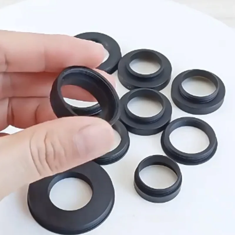 M25/26/27 ​ Adaptateur d'objectif de microscope externe vers interne, bague de conversion de filetage RMS pour la connexion d'objectifs de microscope