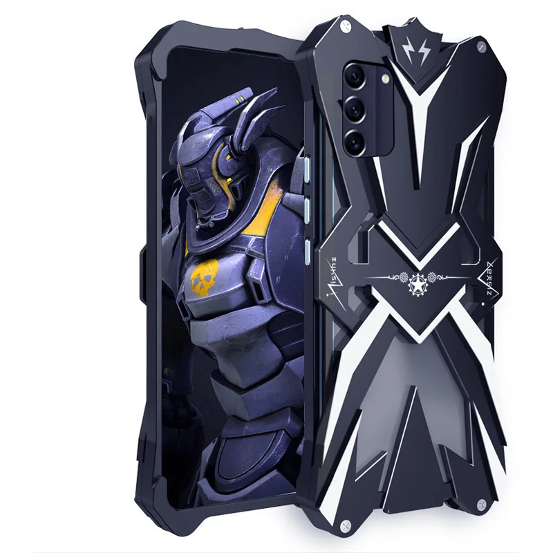 Original Zimon Luxury Thor Heavy Duty Armor Metal Aluminum Phone Case For Samsung Galaxy S25 S24 S22 S21 S23 FE Plus Ultra Cover - Image 2