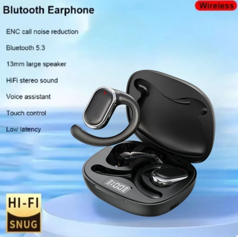 X93 سماعة بلوتوث 5.2 TWS الرياضة في الهواء الطلق سماعة رأس لاسلكية سماعات الأذن للهواتف الذكية Xiaomi سامسونج ألعاب الموسيقى