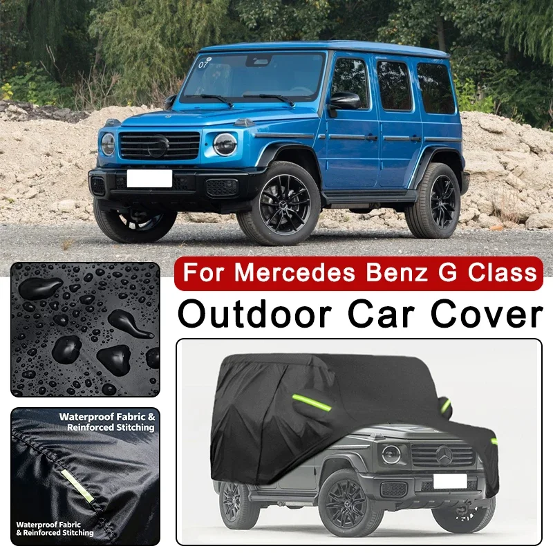 

For Mercedes Benz G Class W460 W461 W463 Outdoor Waterproof Dustproof UV Resistant Car Cover Protector