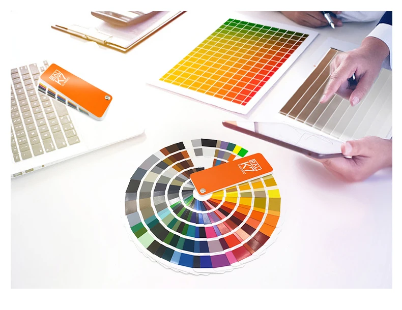 Imagem -04 - Ral k7 Gráfico de Cores para Pintura Original Alemanha ra Cartão de Cores Padrão Internacional 213 Cores com Caixa de Presente