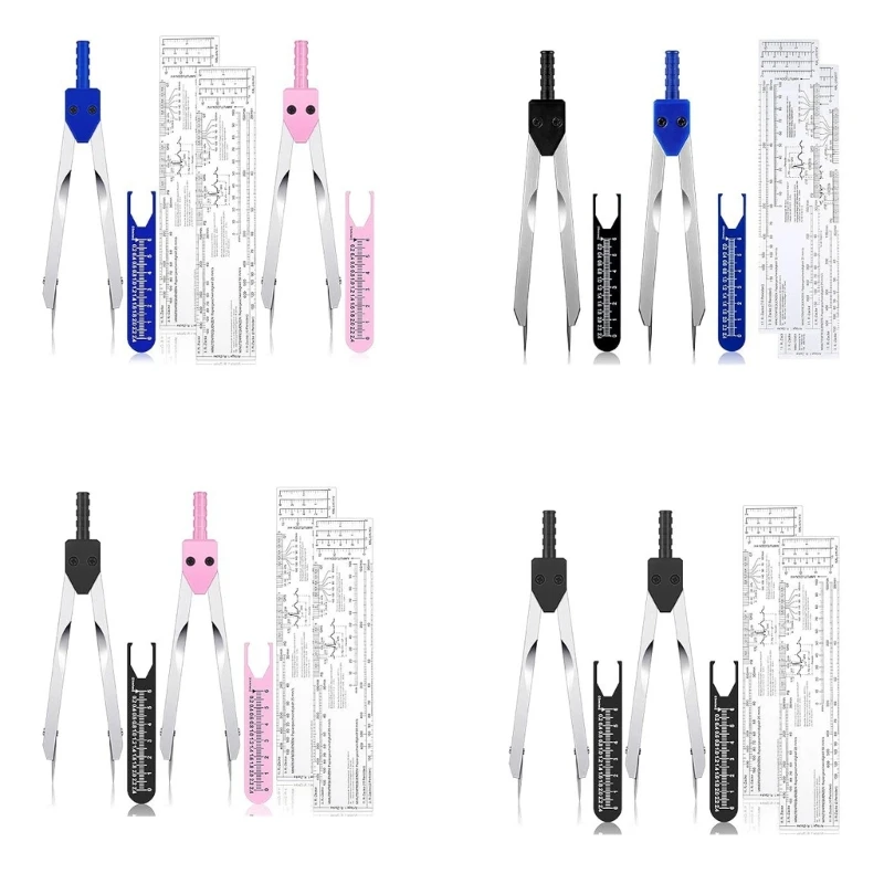 ECG Calipers Measuring Tool ECG Ruler Calipers Electrocardiogram Divider Tool