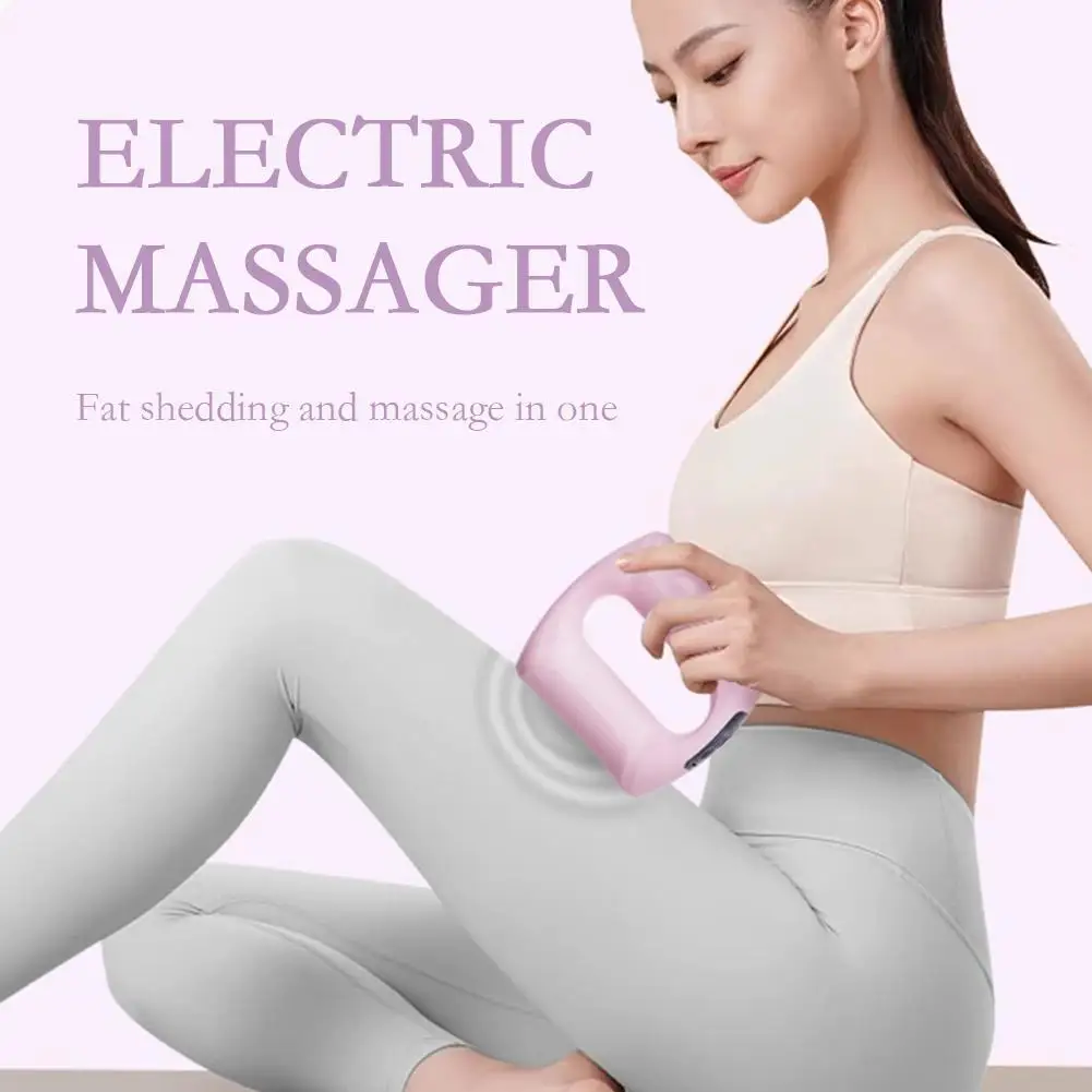

Electric Body Fascia Fitness Massage Vibration Body Shaping Massager Abdomen Belly Waist Deep Tissue Massage Device