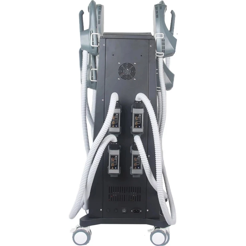 Neo DLS-EMS 6000W Power R F Nova hi-emt Emszero Machine with 4 pcs R F Handles With Pelvic Stimulation Pads Optional