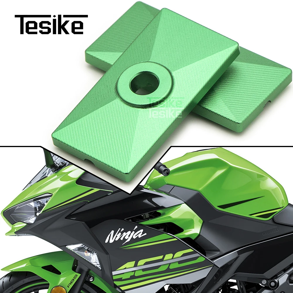 For KAWASAKI NINJA 400 300 250R 250SL Z400 Z250 Z300 VERSYS-X 300 Chain Adjuster Swingarm End Cap Motorcycle Rear Wheel Arm Ends