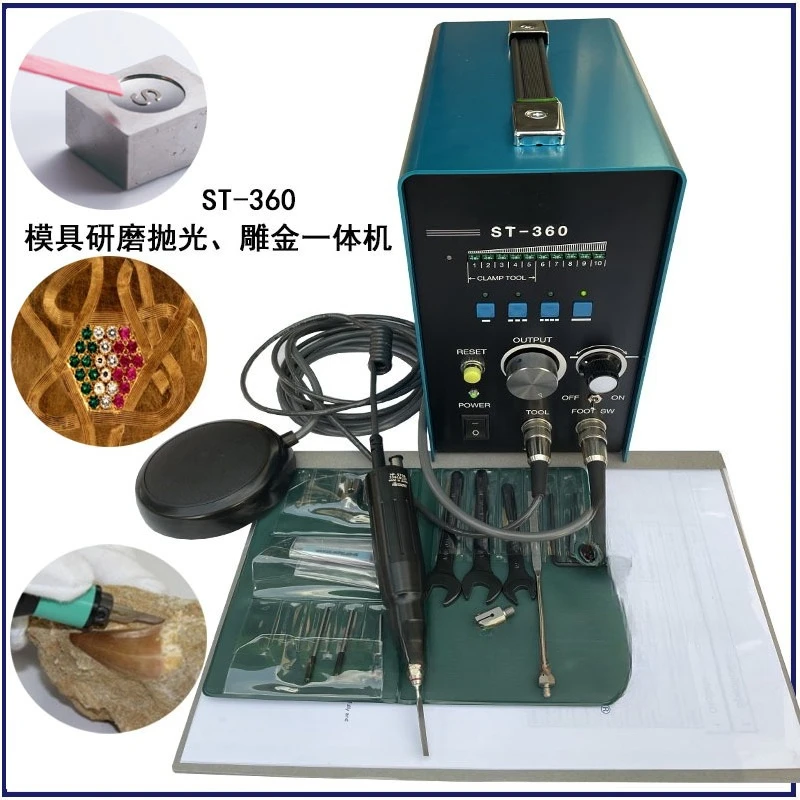 Electric ultrasonic grinder mold polishing machine mechanic gold carving machine y