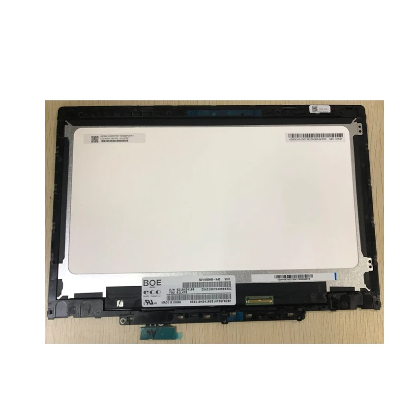 11.6“ screen For lenovo 300e Chromebook 2nd Gen 81MB 81QC 82CE TOUCH DIGITIZER+LED DISPLAY+FRAME+BOARD ASSEMBLIES LCD Module