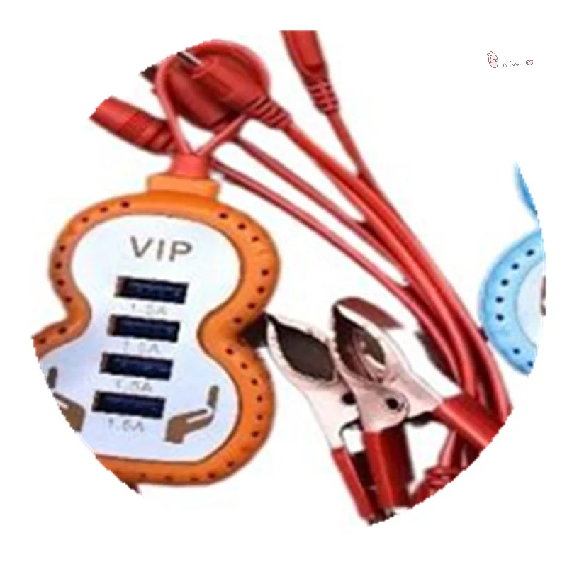 

Универсальное зарядное устройство для мобильных телефонов с USB-интерфейсом, 4/5 USB-портов, многофункциональный зажимной зарядник, аксессуары для DIY [X6O] 1 шт.