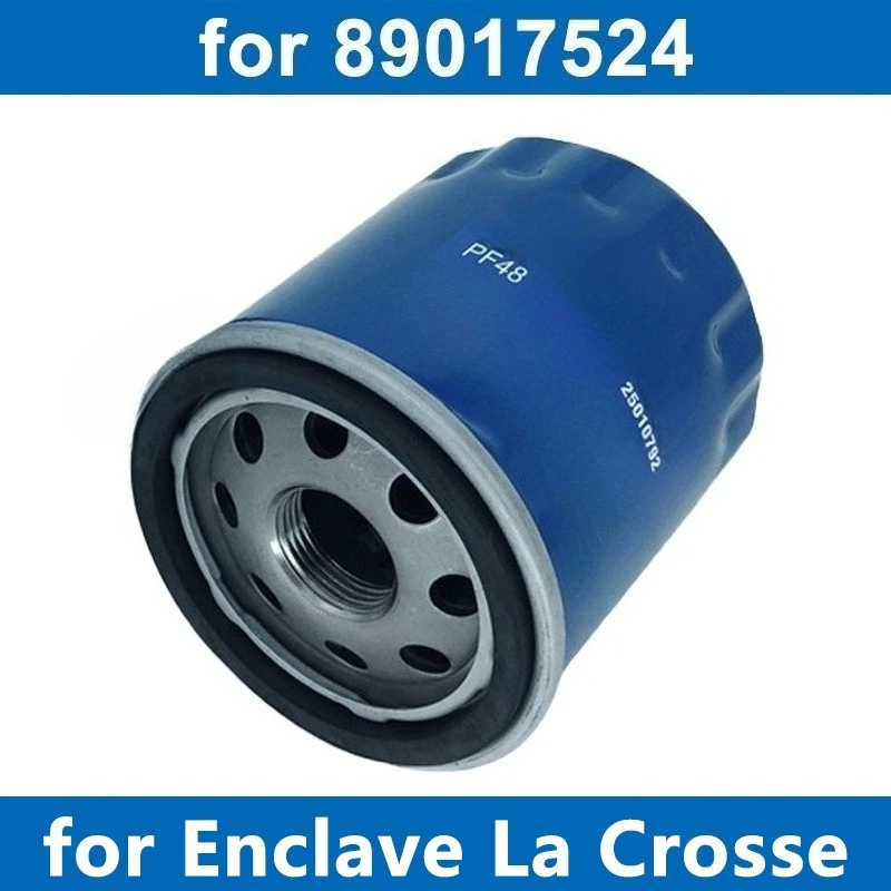 Filtre à huile de voiture 89017524 PF48 pour ENCLAVE LA CROSSE CAPTIV 300 SEBRING CALIBER JOURNEY H3 CHEROKEE COMPASS GIULIA STELVIO 2006~
