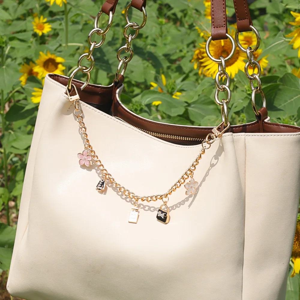 DIY携帯電話ケースアクセサリー、メタルチェーン、レザーキャリングチェーン