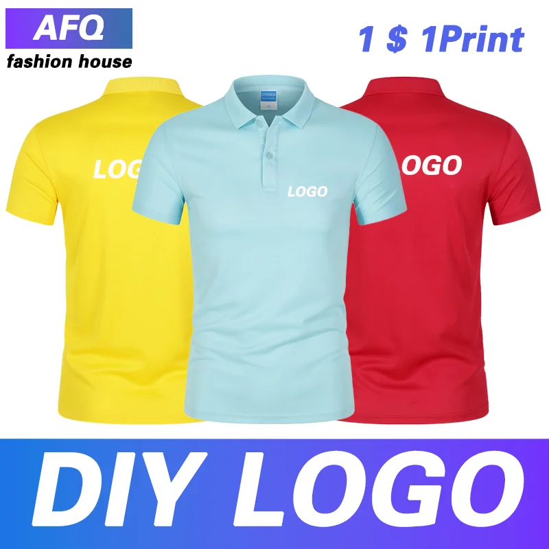 Рабочая одежда, рубашка-поло на заказ, рубашка-поло с принтом, рубашка с отворотом, индивидуальная одежда для групповой группы предприятий, национальная рубашка «сделай сам», рабочая одежда с принтом