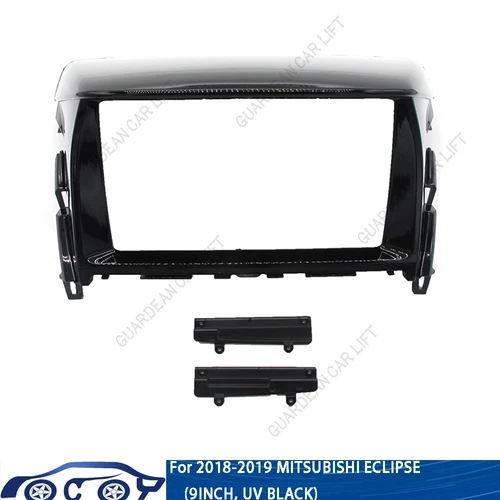 Radio de coche 2 Din 9 pulgadas Fascia para Mitsubishi Eclipse Cross 2018-2019 DVD estéreo marco placa adaptador montaje Dash