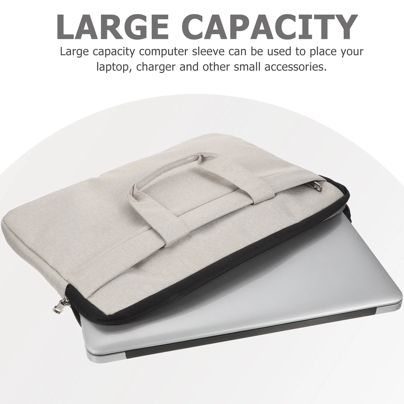 

Laptop Case 13 Inch Polyester Computer Sleeve Compact Carrying Bag Travel Business Laptop Protector Computer Cases