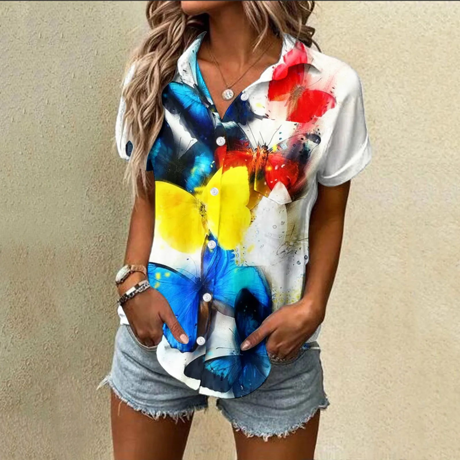 

Women's T-shirt Harajuku Dragonfly 3D Print Tee Summer Loose Short Sleeve Top T Shirt Female Casual Fashion Vintage Clothing