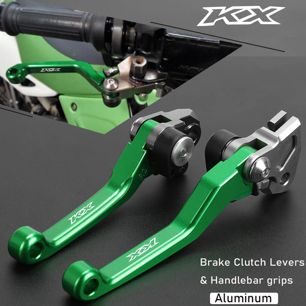 Motorcycles Dirt Bike Pivot Brake Clutch Levers For KAWASAKI KX65 KX85 KX125 KX250F KX250 KX450F KX 65 85 125 250F 450F 110 112