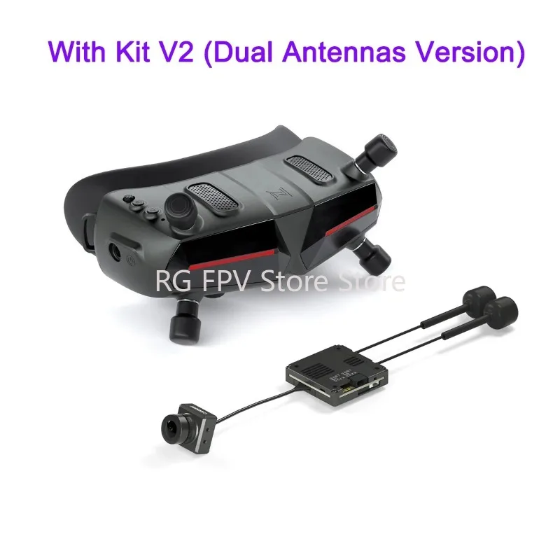 CADDX Walksnail Avatar HD Goggles X IN STOCK 1080P 100FPS REPLACE VRX AV HDMI Light Weight For Racing Drone For DJI For FPV