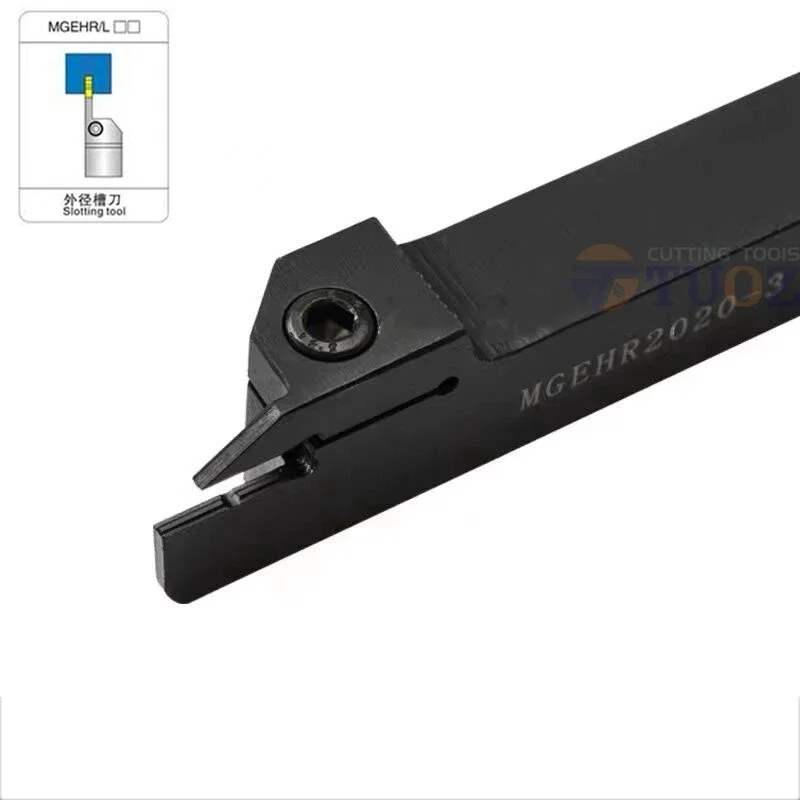 Imagem -02 - Tuoz-ferramenta de Ranhamento Cnc Suporte de Torneamento Externo do Torno Mgehr1010 Mgehr1212 Mgehr1616 Mgehr 1010 12121.5 2.5 10 mm 12 mm