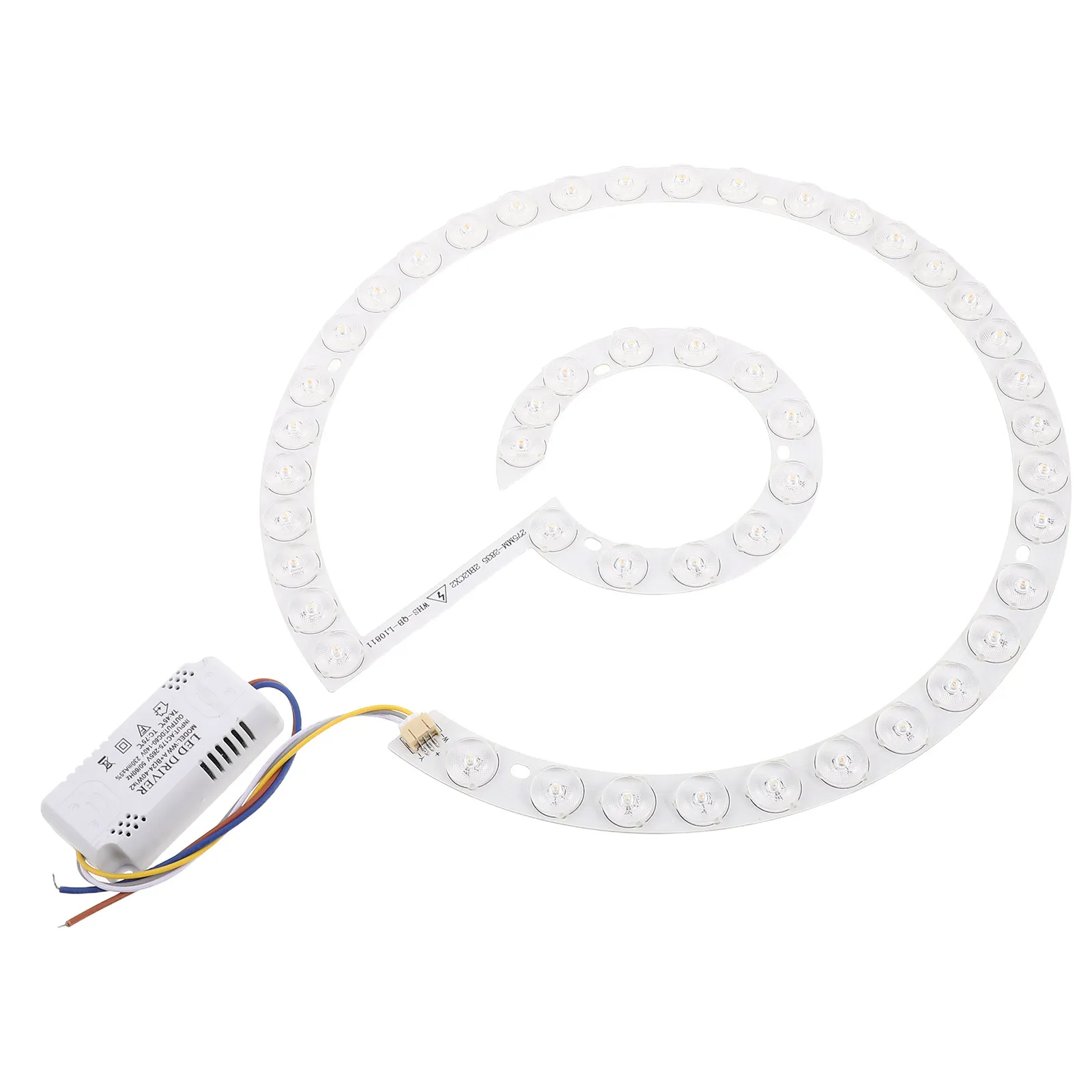 LED Ceiling Fan Light Retrofit Magnetic Panel 54W Flush Mount Ring Light Replacement Dimmable Ceiling Fan LED Module Brightness