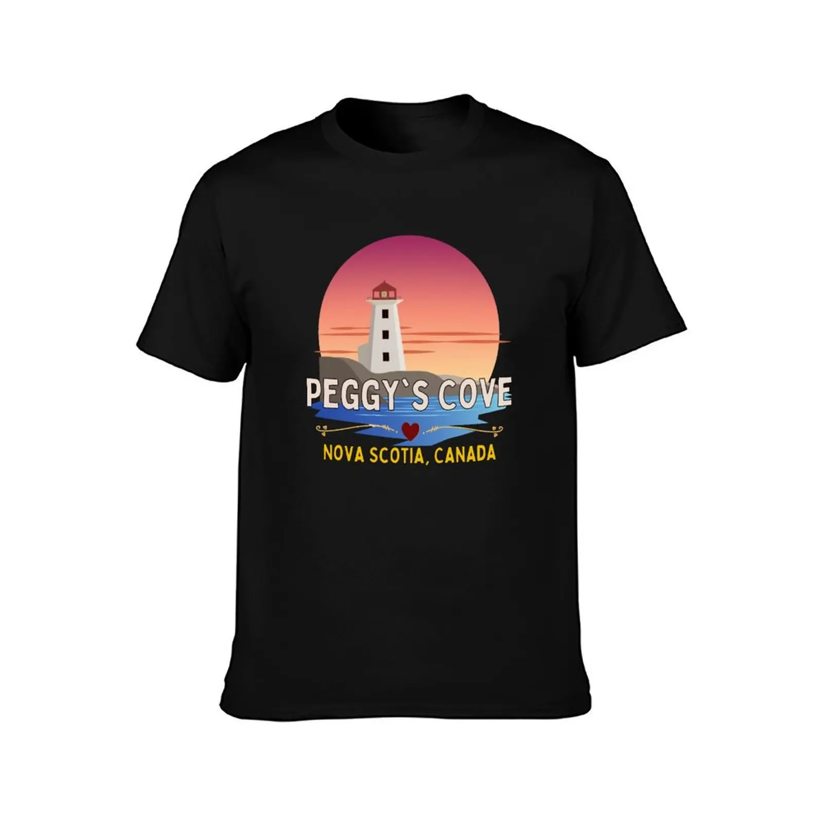 Peggys Cove Lighthouse T-Shirt Comfort Stretch Tee Shirt T-Shirt