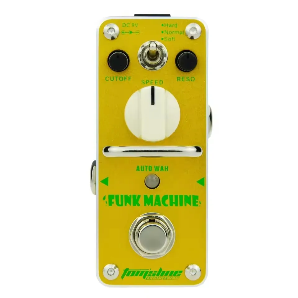AROMA AFK-3 FUNK MACHINE Guitar Effect Processors True Bypass Auto Wah Electric Guitar Effect Pedal Guitar Parts Accessories