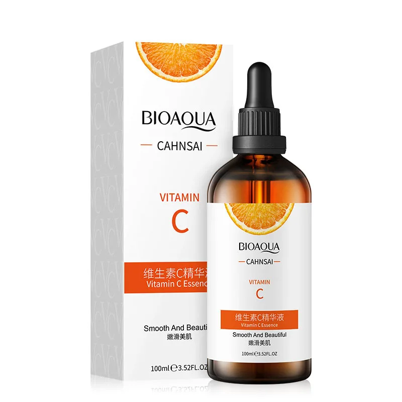 2pcs 100ml BIOAQUA Vitamin C Face Serum for skincare Moisturizing Skin Repair Facial Serum Essence Facial Skin Care Products